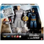 Toywiz DC Justice League Movie Steppenwolf vs. Contre Batman Action Figure 2-Pack [True Moves]