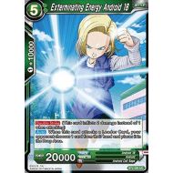 Toywiz Dragon Ball Super Collectible Card Game Union Force Uncommon Exterminating Energy Android 18 BT2-090