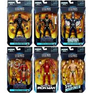 Toywiz Black Panther Marvel Legends Okoye Series Set of 6 Action Figures
