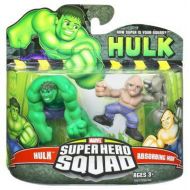 Toywiz Super Hero Squad Hulk & Absorbing Man Action Figure 2-Pack
