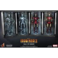 Toywiz Iron Man 2 Hall of Armor - 4 Bays Collectible Figure Accessory [2019 Re-Issue] (Pre-Order ships September)
