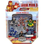 Toywiz Iron Man 3 Superhero Squad Armored Mission Pack Exclusive Action Figure Set