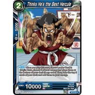 Toywiz Dragon Ball Super Collectible Card Game Cross Worlds Common Thinks He's the Best Hercule BT3-044