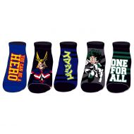 Toywiz My Hero Academia Ankle Socks 5-Pack [Junior Size]