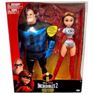 Toywiz Disney  Pixar Incredibles 2 Elastigirl & Mr. Incredible Exclusive 13-Inch Doll 2-Pack
