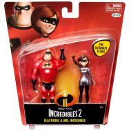 Toywiz Disney  Pixar Incredibles 2 Elastigirl & Mr. Incredible Exclusive Action Figure 2-Pack