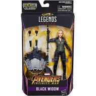 Toywiz Avengers: Infinity War Marvel Legends Cull Obsidian Series Black Widow Action Figure