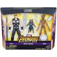 Toywiz Marvel Avengers: Infinity War Thor, Groot & Rocket Exclusive Action Figure 3-Pack