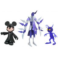 Toywiz Disney Kingdom Hearts Series 3 Black Coat Mickey Mouse with Shadow Assassin & Shadow Action Figure Set (Pre-Order ships January)