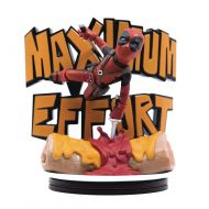 Toywiz Marvel Q-Fig Deadpool Maximum Effort 4-Inch Figure Diorama