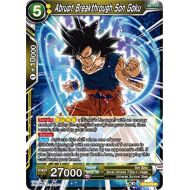 Toywiz Dragon Ball Super Collectible Card Game Colossal Warfare Rare Abrupt Breakthrough Son Goku BT4-076