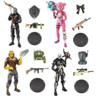 Toywiz McFarlane Toys Fortnite Raptor, Cuddle Team Leader, Black Knight & Skull Trooper Set of 4 Action Figures (Pre-Order ships January)