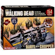 Toywiz McFarlane Toys The Walking Dead Daryl with Chopper Building Set #14525