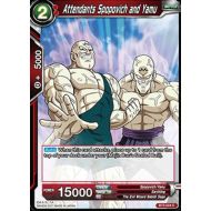 Toywiz Dragon Ball Super Collectible Card Game Union Force Common Attendants Spopovich and Yamu BT2-024
