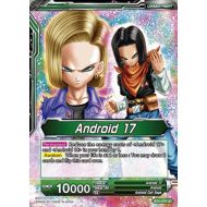 Toywiz Dragon Ball Super Collectible Card Game Union Force Uncommon Android 17  Diabolical Duo Androids 17 & 18 BT2-070