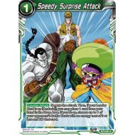 Toywiz Dragon Ball Super Collectible Card Game Cross Worlds Common Speedy Surprise Attack BT3-081