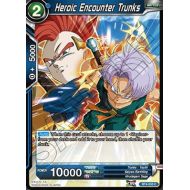 Toywiz Dragon Ball Super Collectible Card Game Colossal Warfare Common Heroic Encounter Trunks BT4-033
