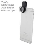 Tanla Universal 30X Super Microscope Lens (Magnifier 30X Zoom Lens, 30X Super Macro Lens) compatiable for Samsung Galaxy S9, S9+, Note 9, Huawei P20 Pro, iPhone, iPad and Most of T