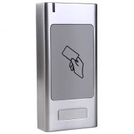 SDPAWA Metal Waterproof 125KHz EM Proximity Access Control RFID Card Reader Wiegand 26 Output for Door Entry Security System