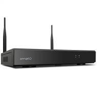 XmartO xmartO WNQ24 4 Channel 1080p Full HD Security Network Video Recorder NVR System with Built-in WiFi Router, Supports 4 Cameras, Supports up to 6TB HDD (HDD Not Included)