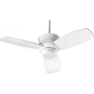 Quorum 32323-8 Gusto 32 3-Blade Ceiling Fan in Studio White
