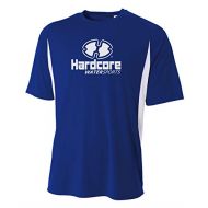 Hardcore Water Sports Mens Hardcore Loose Fit Rash Guard Swim Shirt with SPF Protection