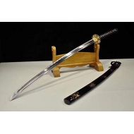 Lin Sword,Nihontou Katana,Full Tang,Kendo,Medium Carbon Steel Blade,Alloy