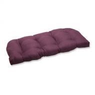 Pillow Perfect Outdoor Rave Vineyard Wicker Loveseat Cushion