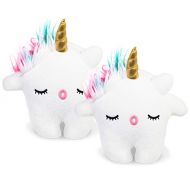 Toymail Talkie Bundle: Unicorn & Unicorn, Set of 2 | 2-Way Voice Chat, Interactive Smart Toy, Send & Receive Messages via App (Create Routines, Learn Good Habits, Send Stories and