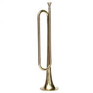 HITSAN Retro B Flat Bugle Trumpet School Band Cavalry Beginner Military Orchestra One Piece