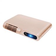 Zmsdt Mini Projector for Business PPT with HDMI Android AF Backyard Projector Multimedia Home Theater Projector
