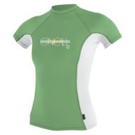 ONeill Wetsuits ONeill Girls Premium Skins UPF 50+ Short Sleeve Rash Guard