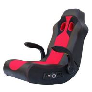 Premium Chair Furniture Gaming Chair Gamer Chairs- Black and Red Polyurethane with Bluetooth Perfect Seating Solution for Your Gaming Time