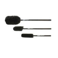 ABN Car Wheel Rim Cleaning 3-Piece Kit  Wheel Woolies Brush Stick Tool  Tire Woolie  Wooly Wand Set (3 Brushes)