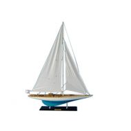 Hampton Nautical Sovereign Model Sailing Yacht 35 Limited - Model Ship - Nautical Home Decoration - Nautical Gift Toy Figure
