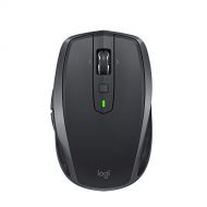 Logitech MX Anywhere 2S Wireless Mouse  Use on Any Surface, Hyper-Fast Scrolling, Rechargeable, Control up to 3 Apple Mac and Windows Computers and Laptops (Bluetooth or USB), Gra