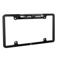 License Plate Backup Camera, Esky Rear View Camera 170° Viewing Angle Universal Car License Plate Frame Mount Waterproof High Sensitive 8 IR LED [The Wirecutter’s Pick]