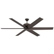 Craftmade Outdoor Ceiling Fan with Remote COL72ESP6 Colossus 72 Inch Large Fan for Patio, Espresso