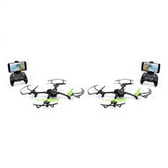 Sky Viper Scout Live Streaming & Video Recording RC Drone Quadcopter (2 Pack)
