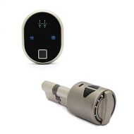 Desi Lock Systems Desi Utopic R Electronic Smart Lock Rechargable Battery Operated, Control with Wireless Fingerprint Reader, Built-in Bluetooth, Designed for Euro Profile Cylinders