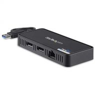 StarTech.com USB to Dual DisplayPort - Mini Dock - Mac & Windows - Dual 4K 60Hz - GbE - DisplayPort Hub - Dual Monitor Docking Station