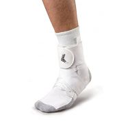 Mueller The ONE Ankle Brace Retail Pk, protects against inversion & eversion sprains - White, Medium