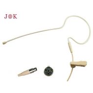 J K Pro Headset Headworn Single Earhook Microphone JK MIC-J S90 For Shure Wireless Transmitter