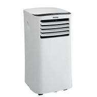 Danby DPA080UB1GDB 14 Portable Air Conditioner with 8000 Cooling BTU 350 sq. ft. Cooling Area Electronic Controls with Remote and LED Display: