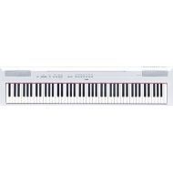 Yamaha P115 88-Key Weighted Action Digital Piano with Sustain Pedal, White