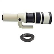 Baosity 500mm f/6.3 Telephoto Fixed Lens for Canon EOS 80D, 77D, 70D, 60D, 7D, 6D, 5D, 7D Mark II, T7i, T6s, T6i, T6, T5i, T5, SL1 and SL2 Cameras