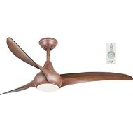Minka-Aire F844-DK Light Wave 52 Ceiling Fan, Distressed Koa with Remote Control