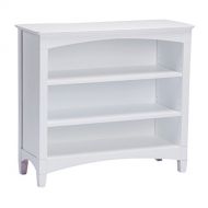 Bolton Furniture Essex Low Bookcase, White