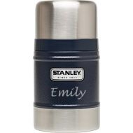 Personalized Stanley Navy Blue Classic Vacuum Food Jar with free laser engraving