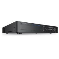 Amcrest NV4432E 32 Chanel (16-Channel PoE) Network Video Recorder - Supports 5-Megapixels @ 30fps Realtime, ONVIF Compliance, USB Backup, Supports up to 24TB HDD (Not Included) and